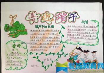 端午节手抄报内容