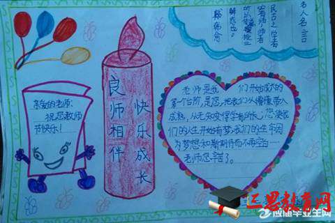 教师节手抄报图片大全