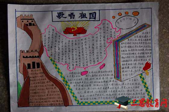 国庆节手抄报图片大全